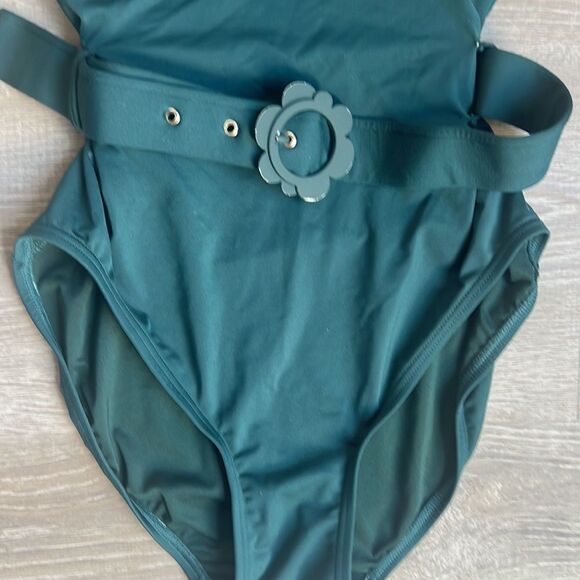 Kate Spade Teal One Piece Swimsuit - Picture 5 of 8